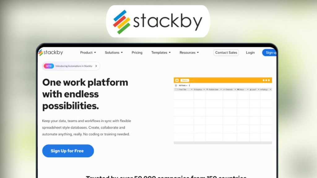 Stackby Lifetime Deal Review