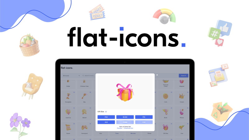 Flat Icons - 32,000+ Icons (2D, 3D, And Animated) Lifetime Deal Review