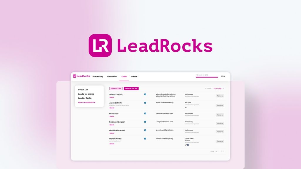 Leadrocks Plus Exclusive Lifetime Deal Review