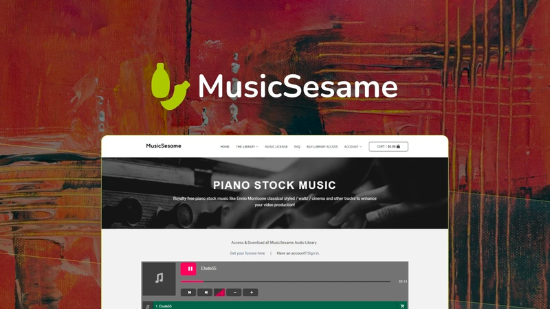 Musicsesame - Stock Music Library Lifetime Deal Review