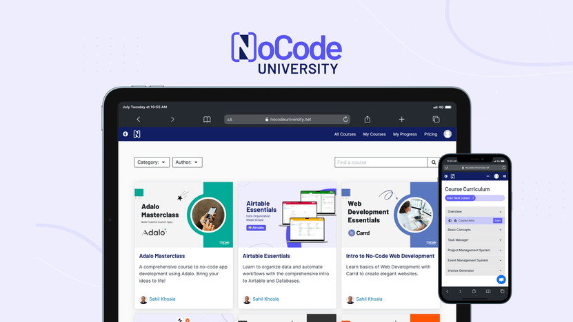 Nocode University Lifetime Deal Review