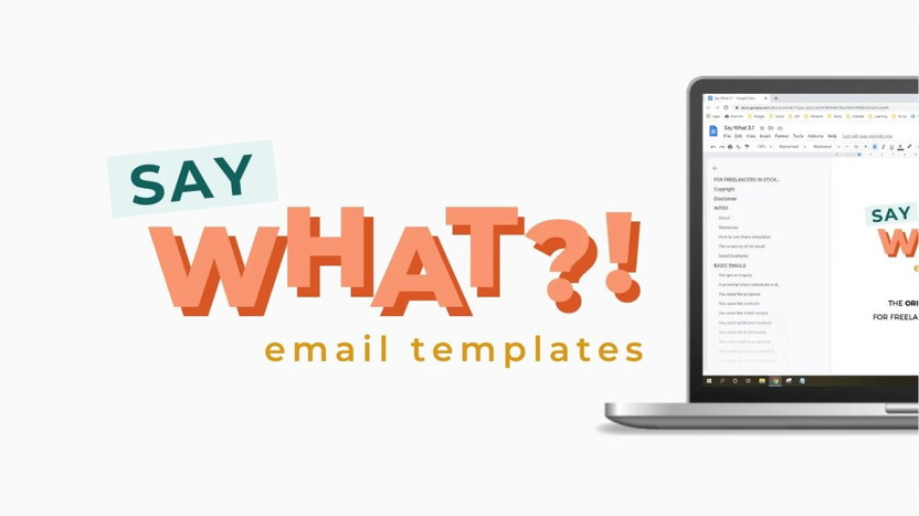 Say What?! Email Templates for Freelancers in Sticky Situations Lifetime Deal Review